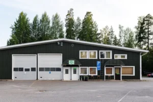 DEKRA Katsastus Jyväskylä, Kuormaajantie kuvattuna ulkoa.