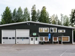 DEKRA Katsastus Jyväskylä, Kuormaajantie kuvattuna ulkoa.